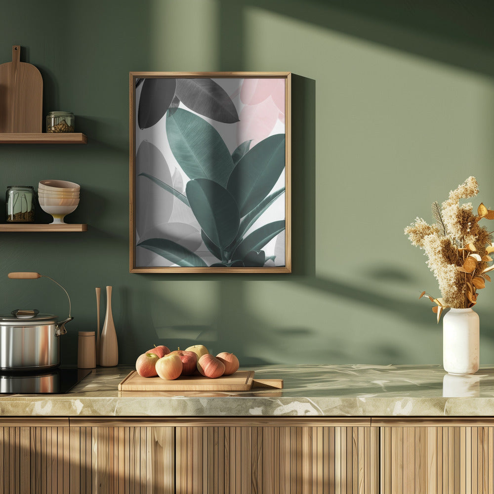 Leaf Play - Stretched Canvas, Poster or Fine Art Print I Heart Wall Art