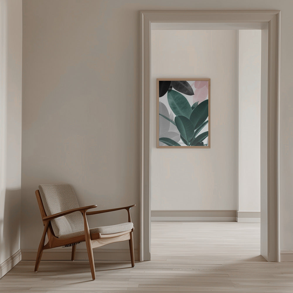 Leaf Play - Stretched Canvas, Poster or Fine Art Print I Heart Wall Art