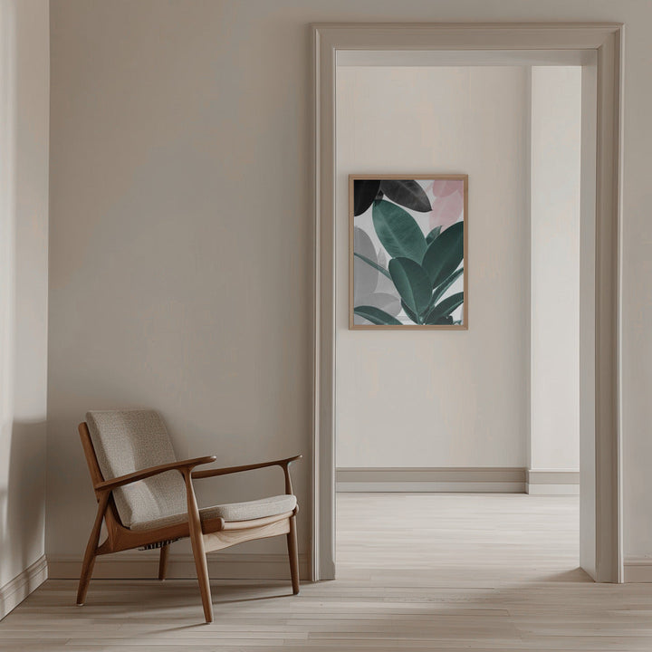 Leaf Play - Stretched Canvas, Poster or Fine Art Print I Heart Wall Art