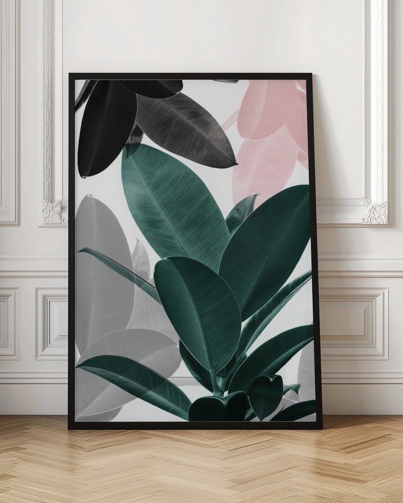 Leaf Play - Stretched Canvas, Poster or Fine Art Print I Heart Wall Art