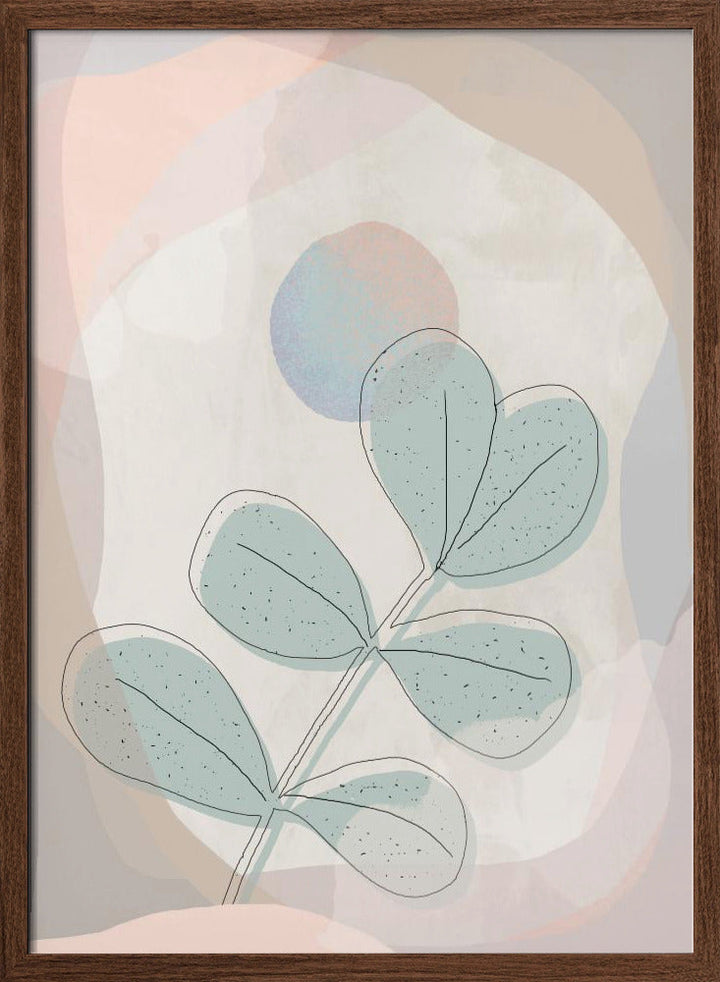 Leafy Hues - Stretched Canvas, Poster or Fine Art Print I Heart Wall Art