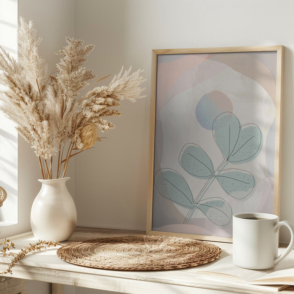 Leafy Hues - Stretched Canvas, Poster or Fine Art Print I Heart Wall Art
