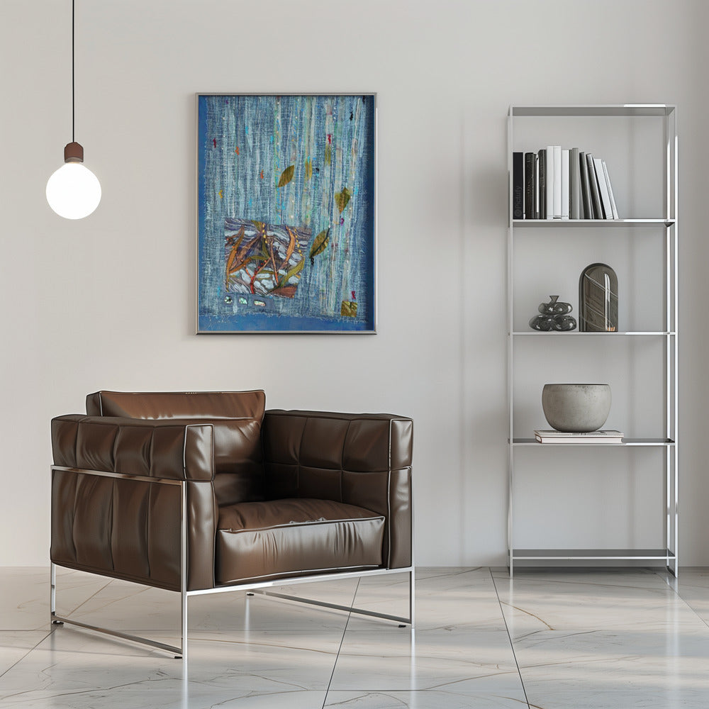 Leafy Whispers - Stretched Canvas, Poster or Fine Art Print I Heart Wall Art