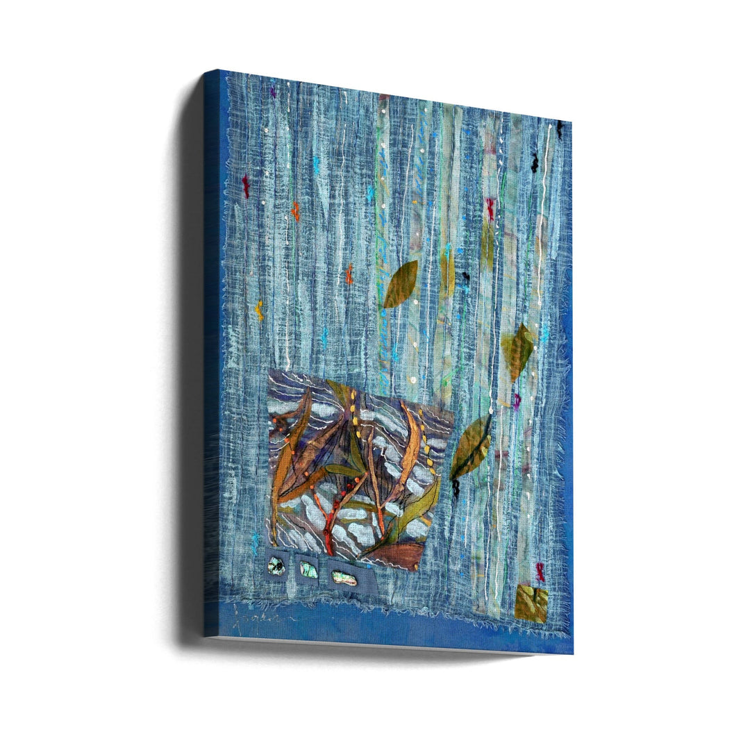 Leafy Whispers - Stretched Canvas, Poster or Fine Art Print I Heart Wall Art
