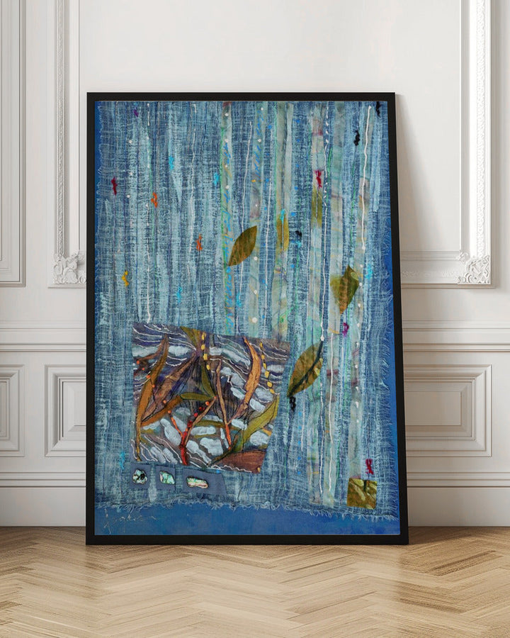 Leafy Whispers - Stretched Canvas, Poster or Fine Art Print I Heart Wall Art