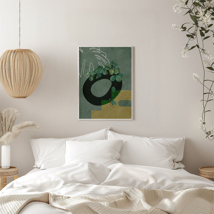 Leaves More 4 Greenery - Stretched Canvas, Poster or Fine Art Print I Heart Wall Art