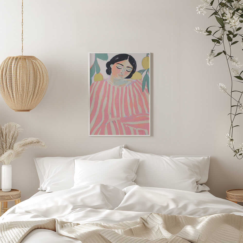 Lemon Daydreams - Stretched Canvas, Poster or Fine Art Print - I Heart Wall Art - Poster Print, Canvas Print or Framed Art Print