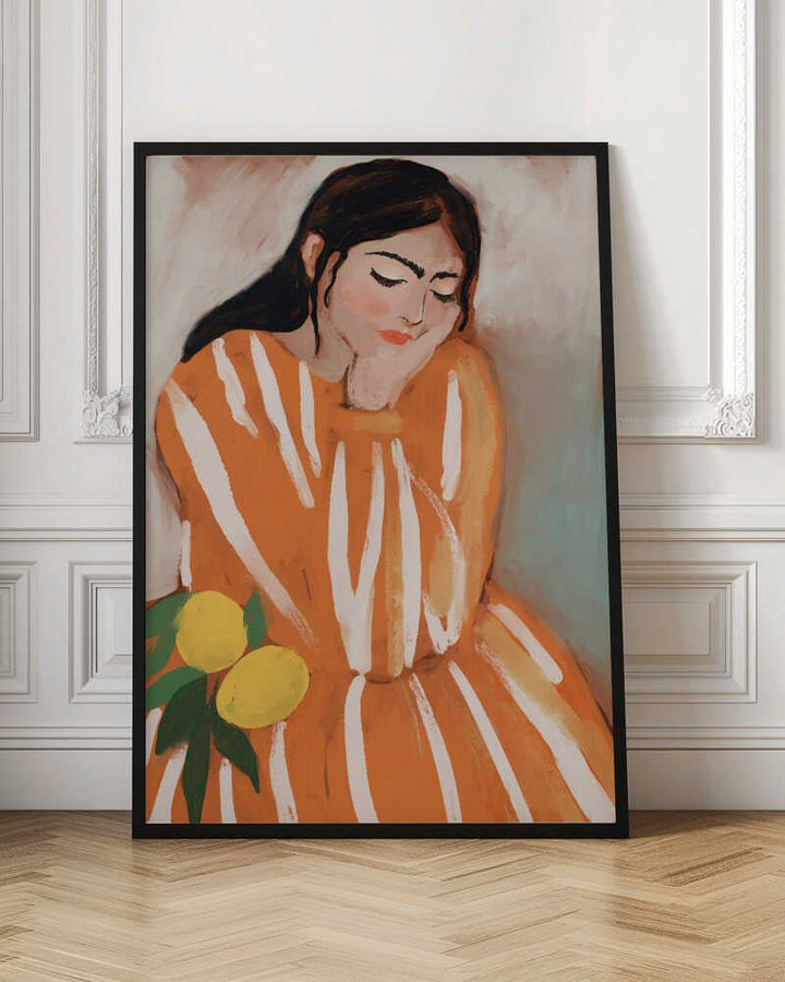 Lemon Dreams - Stretched Canvas, Poster or Fine Art Print - I Heart Wall Art - Poster Print, Canvas Print or Framed Art Print