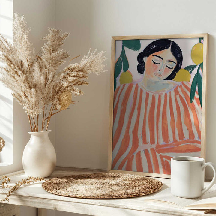 Lemon Dreams - Stretched Canvas, Poster or Fine Art Print - I Heart Wall Art - Poster Print, Canvas Print or Framed Art Print