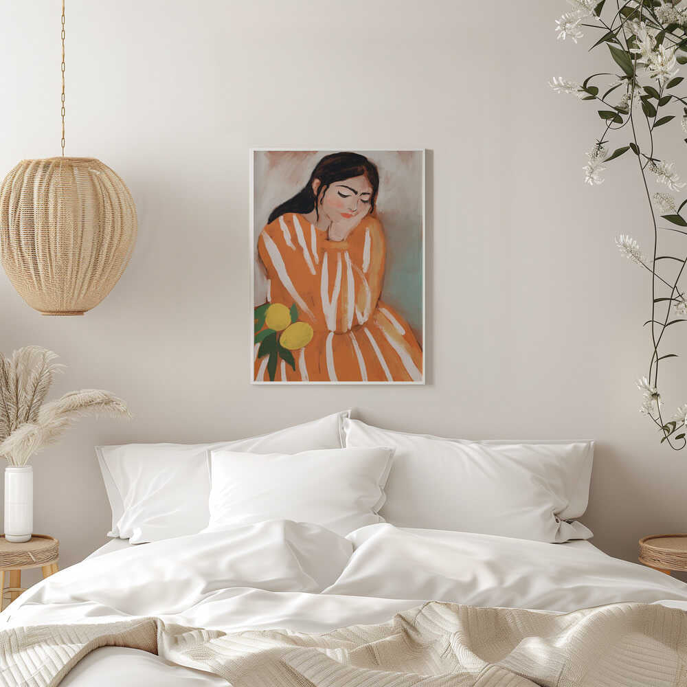 Lemon Dreams - Stretched Canvas, Poster or Fine Art Print - I Heart Wall Art - Poster Print, Canvas Print or Framed Art Print
