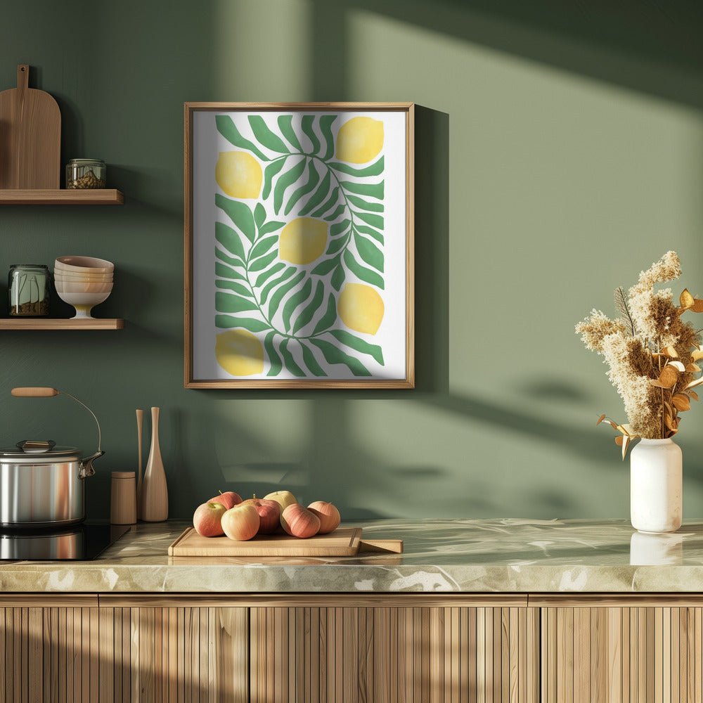 Lemon Grove Vibes - Stretched Canvas, Poster or Fine Art Print - I Heart Wall Art - Poster Print, Canvas Print or Framed Art Print