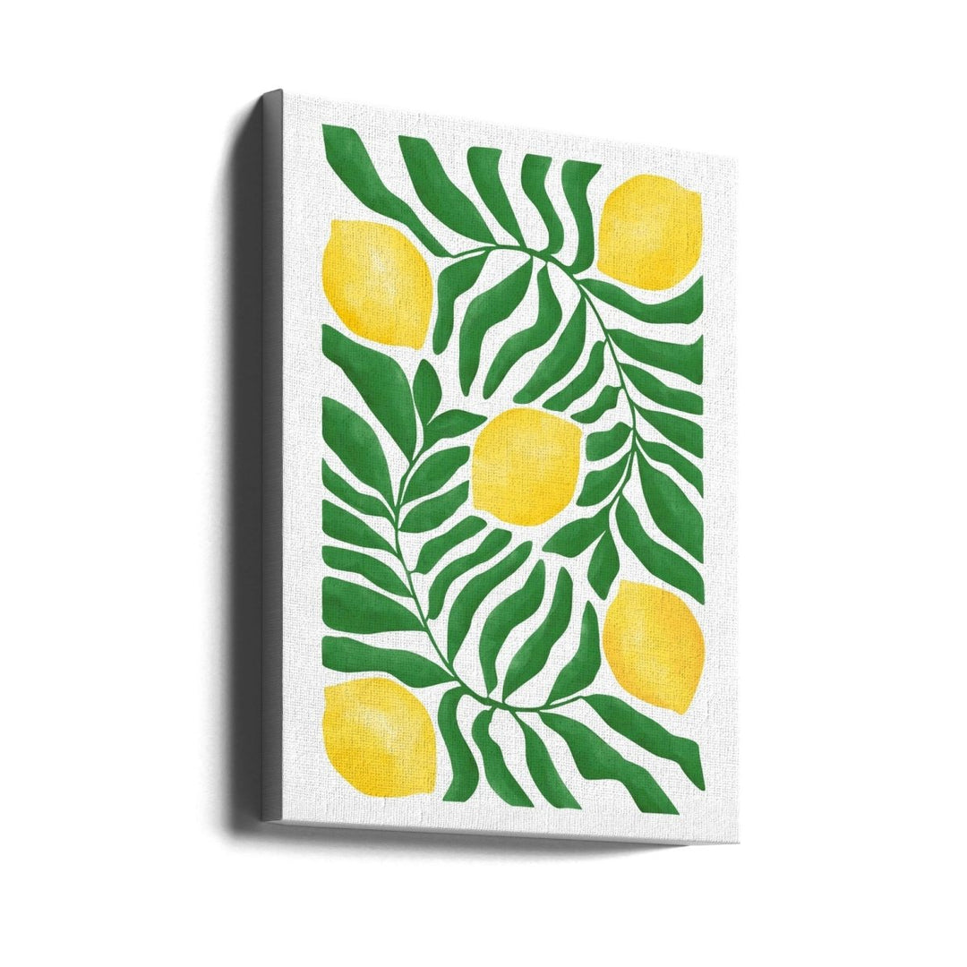 Lemon Grove Vibes - Stretched Canvas, Poster or Fine Art Print - I Heart Wall Art - Poster Print, Canvas Print or Framed Art Print