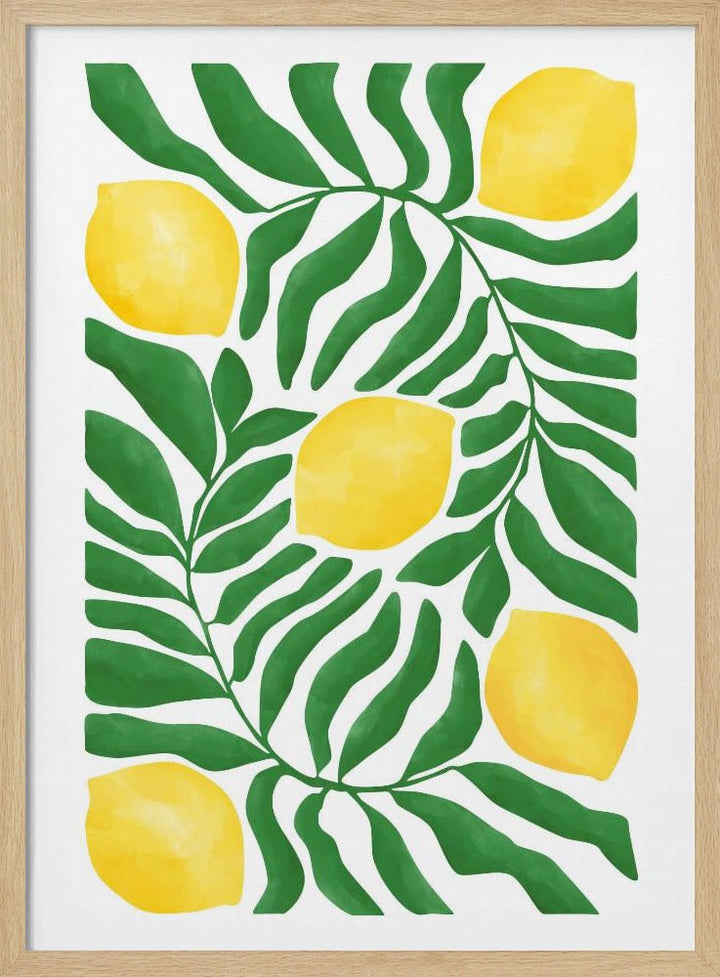 Lemon Grove Vibes - Stretched Canvas, Poster or Fine Art Print - I Heart Wall Art - Poster Print, Canvas Print or Framed Art Print