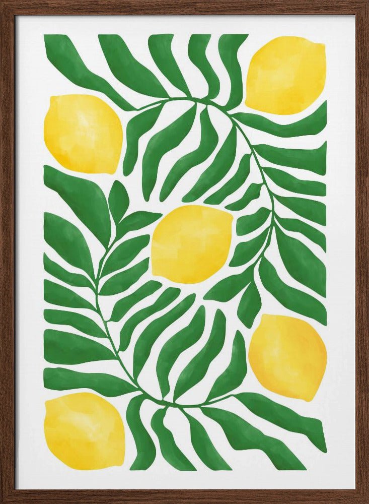 Lemon Grove Vibes - Stretched Canvas, Poster or Fine Art Print - I Heart Wall Art - Poster Print, Canvas Print or Framed Art Print