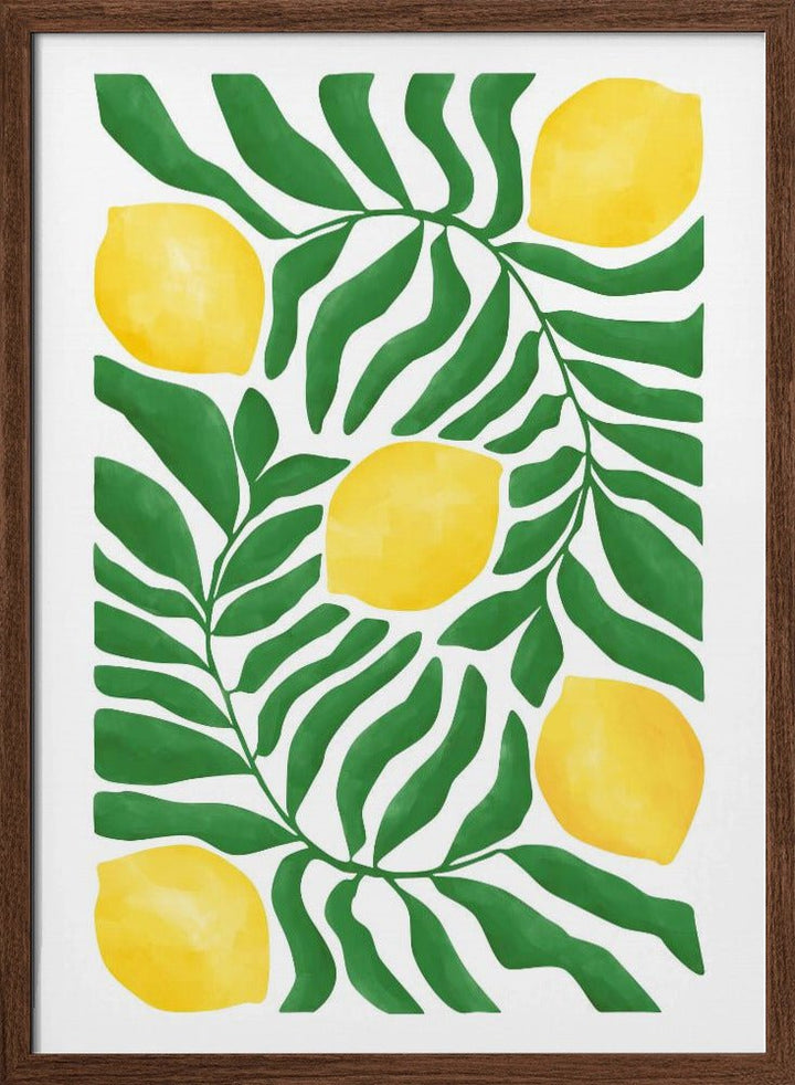 Lemon Grove Vibes - Stretched Canvas, Poster or Fine Art Print - I Heart Wall Art - Poster Print, Canvas Print or Framed Art Print