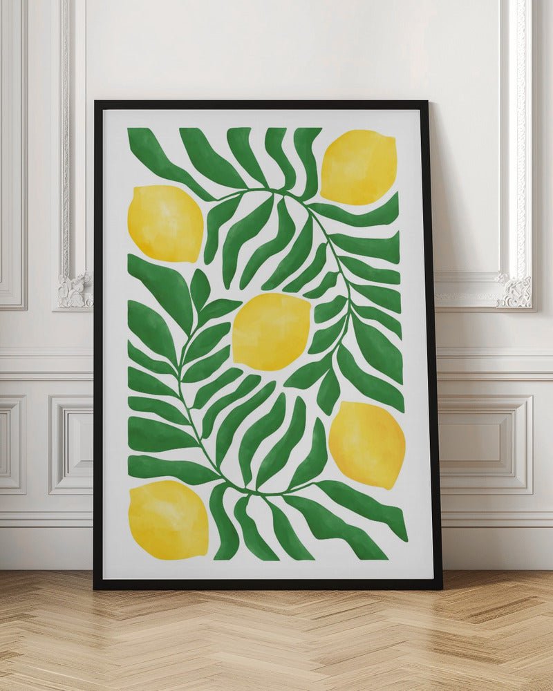 Lemon Grove Vibes - Stretched Canvas, Poster or Fine Art Print - I Heart Wall Art - Poster Print, Canvas Print or Framed Art Print