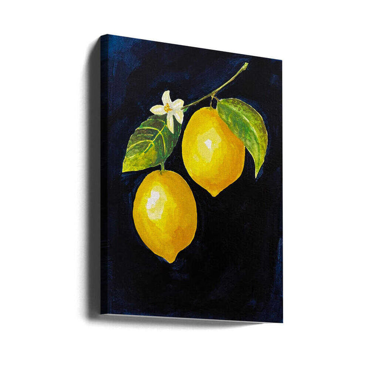 Lemon Study II - Stretched Canvas, Poster or Fine Art Print - I Heart Wall Art - Poster Print, Canvas Print or Framed Art Print
