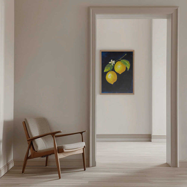 Lemon Study II - Stretched Canvas, Poster or Fine Art Print - I Heart Wall Art - Poster Print, Canvas Print or Framed Art Print