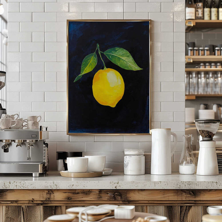 Lemon Study III - Stretched Canvas, Poster or Fine Art Print - I Heart Wall Art - Poster Print, Canvas Print or Framed Art Print
