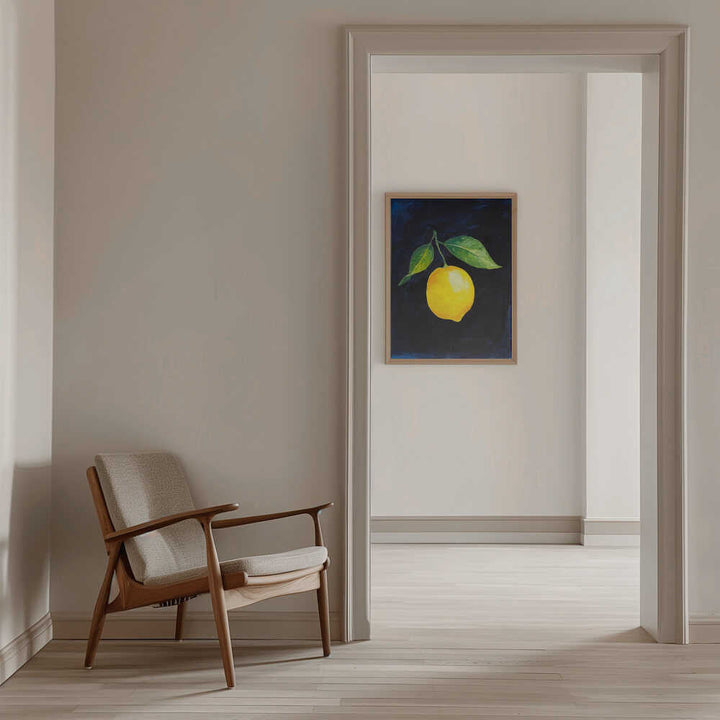 Lemon Study III - Stretched Canvas, Poster or Fine Art Print - I Heart Wall Art - Poster Print, Canvas Print or Framed Art Print