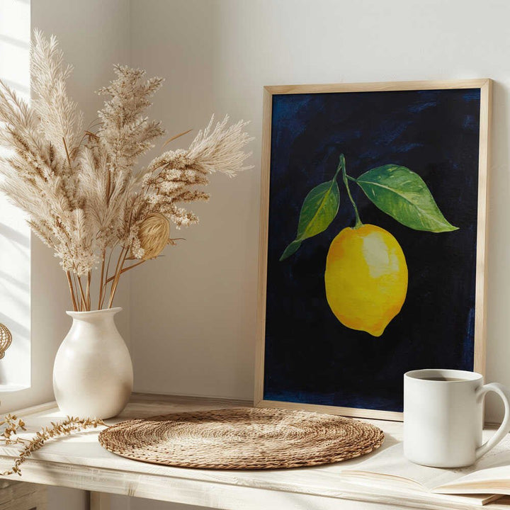 Lemon Study III - Stretched Canvas, Poster or Fine Art Print - I Heart Wall Art - Poster Print, Canvas Print or Framed Art Print