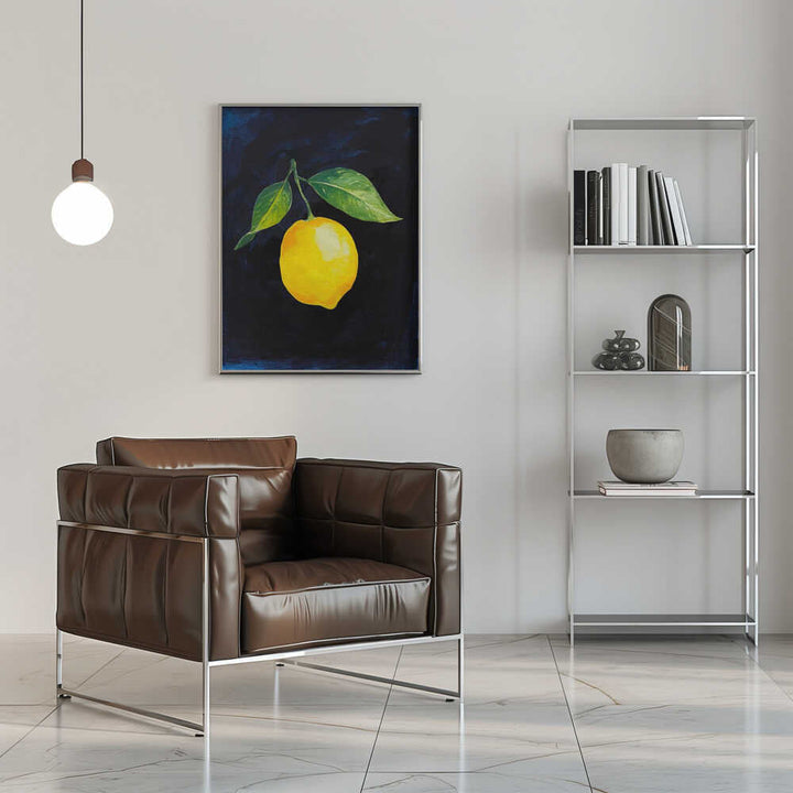 Lemon Study III - Stretched Canvas, Poster or Fine Art Print - I Heart Wall Art - Poster Print, Canvas Print or Framed Art Print