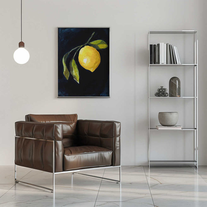 Lemon Study IV - Stretched Canvas, Poster or Fine Art Print - I Heart Wall Art - Poster Print, Canvas Print or Framed Art Print