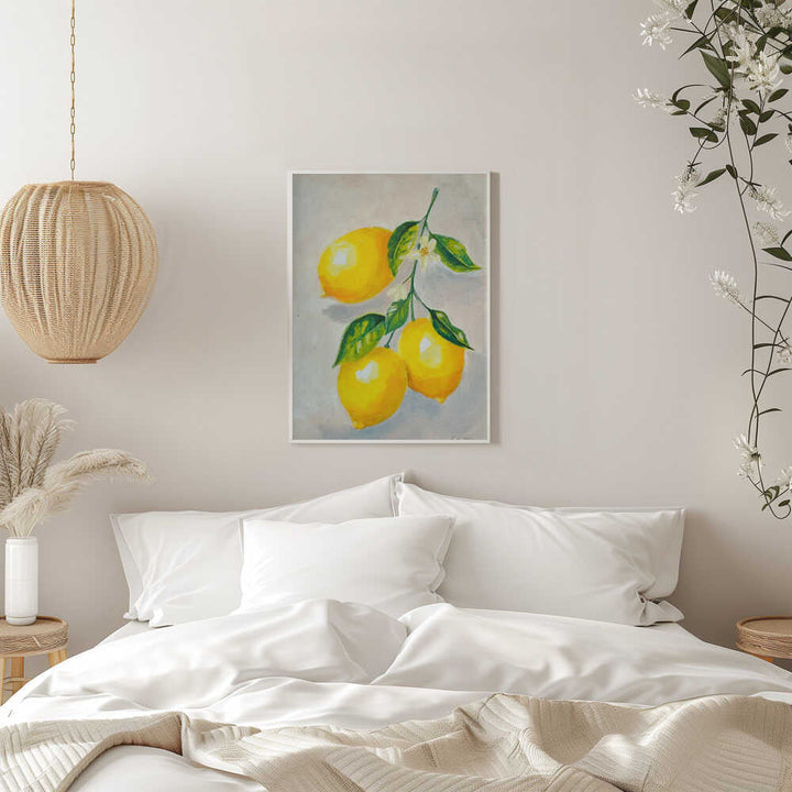 Lemon Study - Stretched Canvas, Poster or Fine Art Print - I Heart Wall Art - Poster Print, Canvas Print or Framed Art Print