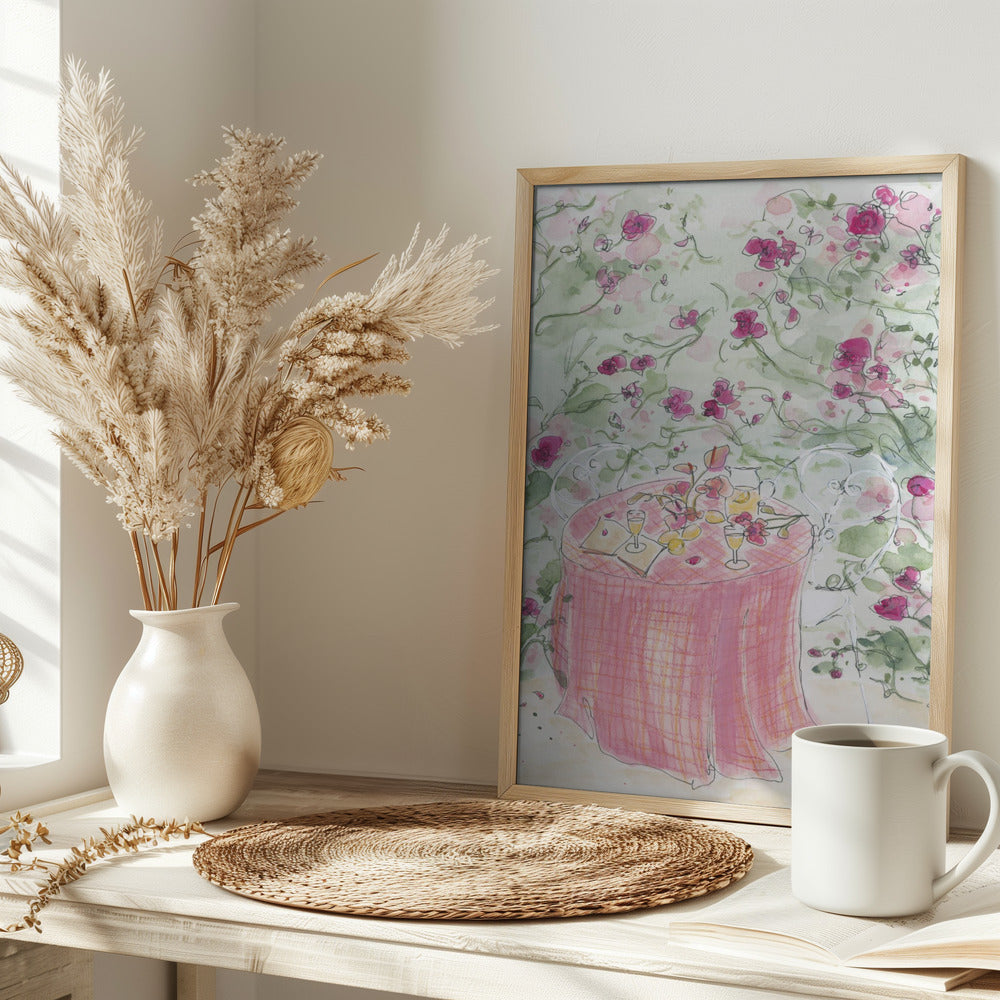 Lemonade Party 70x100 - Stretched Canvas, Poster or Fine Art Print I Heart Wall Art