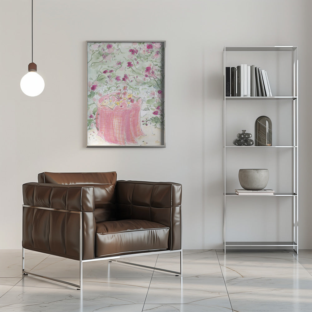 Lemonade Party 70x100 - Stretched Canvas, Poster or Fine Art Print I Heart Wall Art