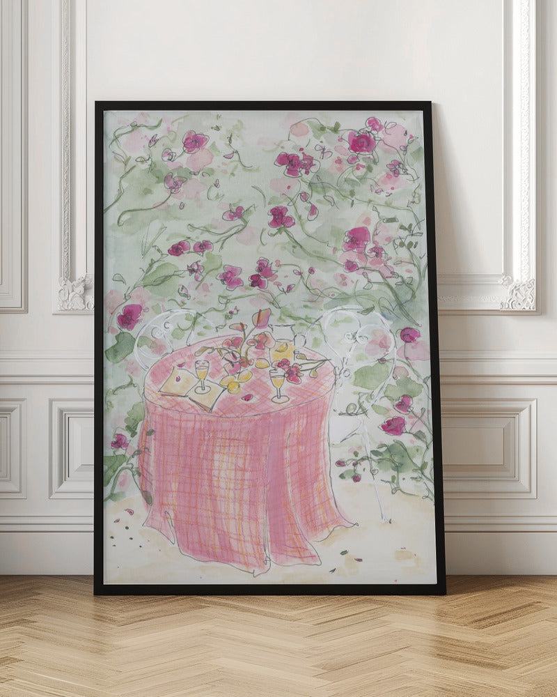 Lemonade Party 70x100 - Stretched Canvas, Poster or Fine Art Print I Heart Wall Art