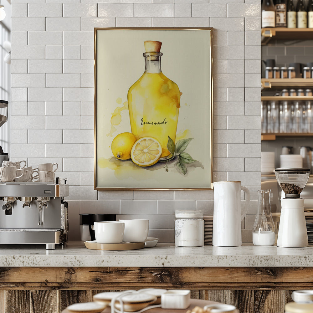 Lemonade - Stretched Canvas, Poster or Fine Art Print I Heart Wall Art