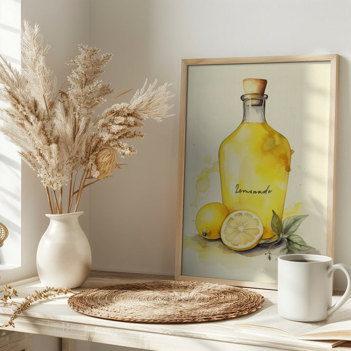Lemonade - Stretched Canvas, Poster or Fine Art Print I Heart Wall Art
