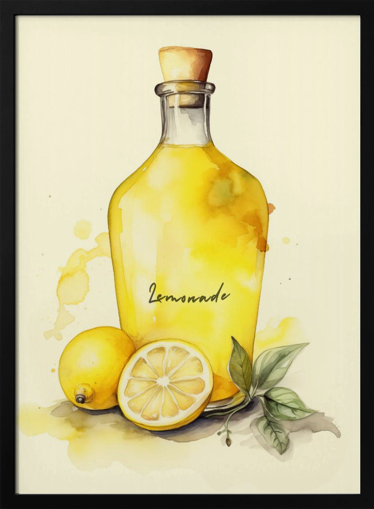 Lemonade - Stretched Canvas, Poster or Fine Art Print I Heart Wall Art