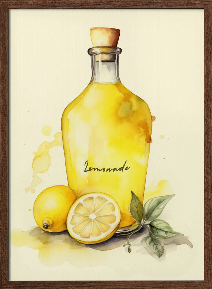 Lemonade - Stretched Canvas, Poster or Fine Art Print I Heart Wall Art
