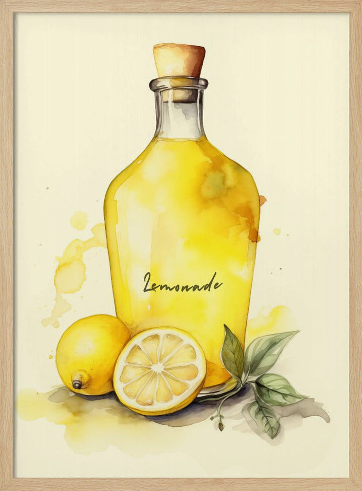 Lemonade - Stretched Canvas, Poster or Fine Art Print I Heart Wall Art