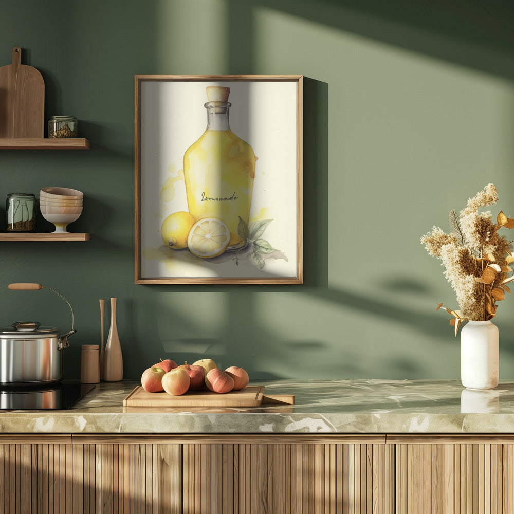 Lemonade - Stretched Canvas, Poster or Fine Art Print I Heart Wall Art