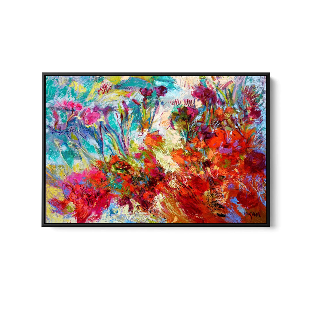 Let Me Bloom by Dorothy Fagan - Stretched Canvas Print or Framed Fine Art Print - Artwork I Heart Wall Art Australia 