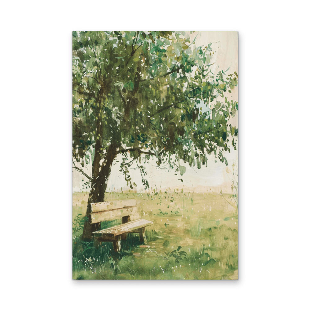 Let's Rest Here - Still Life Countryside Stretched Canvas or Wall Art Print - I Heart Wall Art - Poster Print, Canvas Print or Framed Art Print