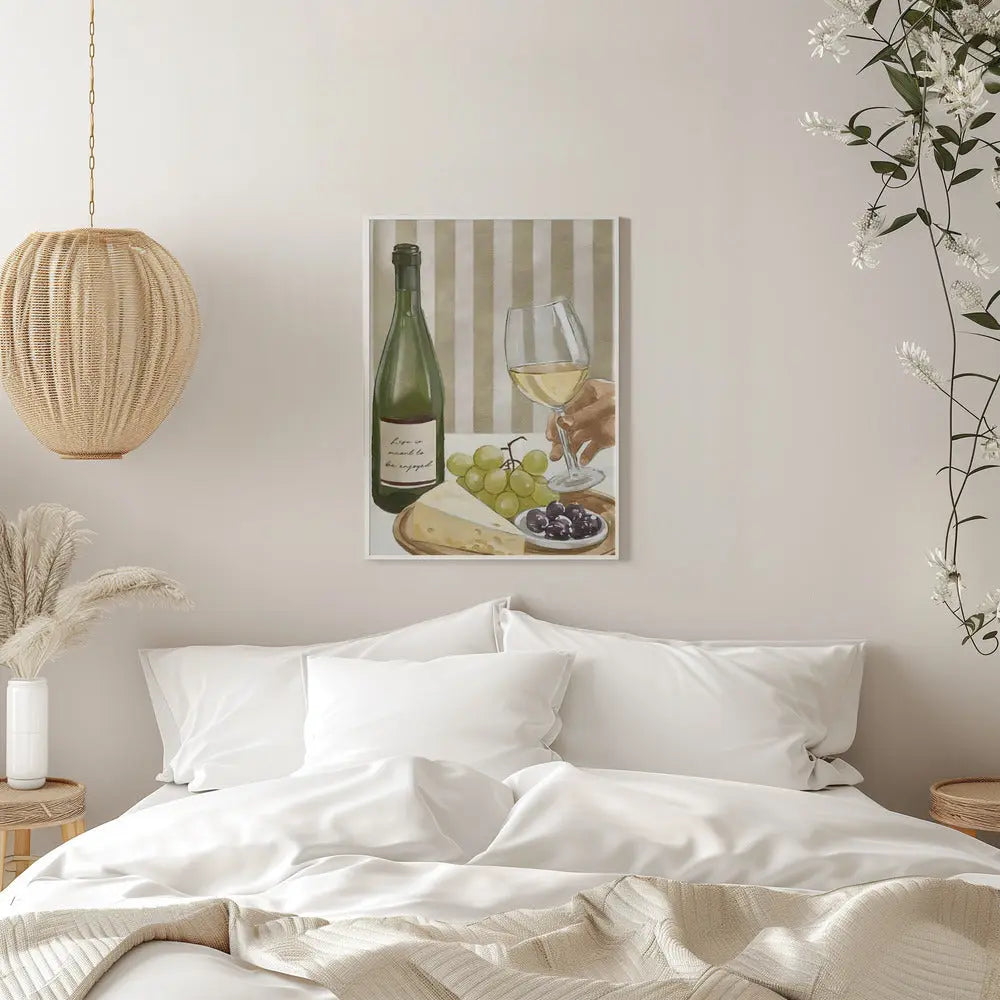 Life is meant to be enjoyed - Stretched Canvas, Poster or Fine Art Print I Heart Wall Art