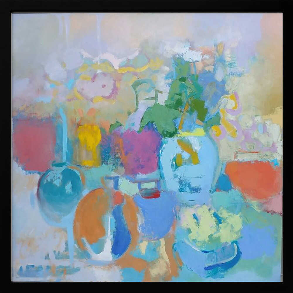 Light. Glass. - Square Stretched Canvas, Poster or Fine Art Print - I Heart Wall Art - Poster Print, Canvas Print or Framed Art Print