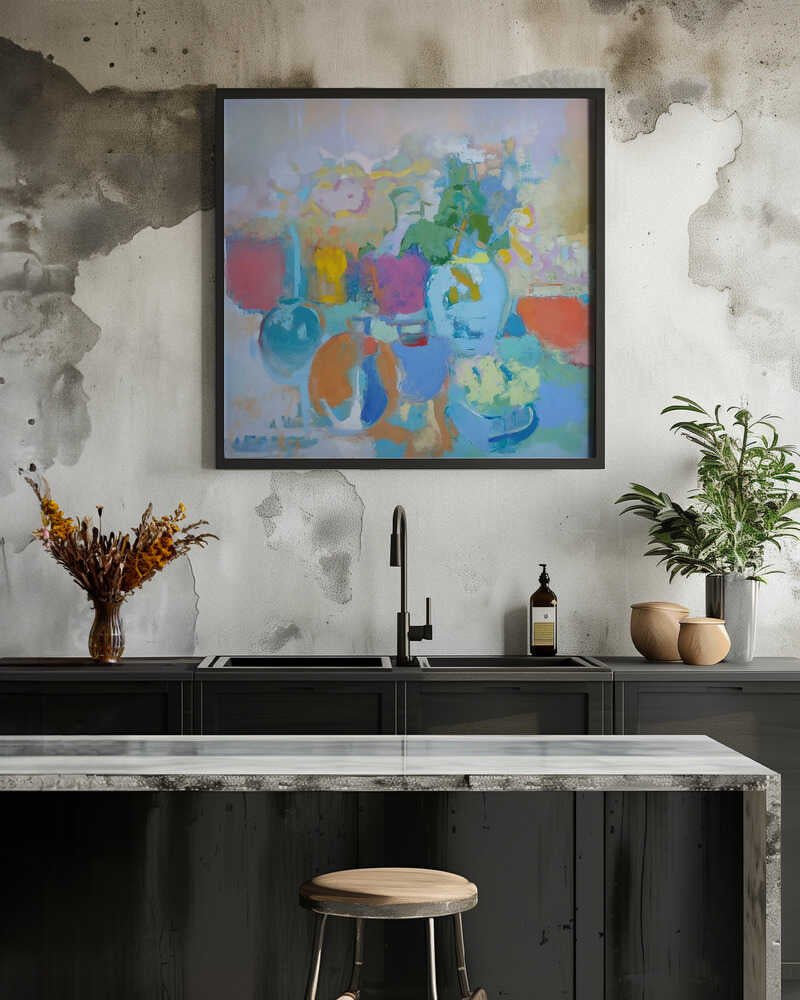 Light. Glass. - Square Stretched Canvas, Poster or Fine Art Print - I Heart Wall Art - Poster Print, Canvas Print or Framed Art Print