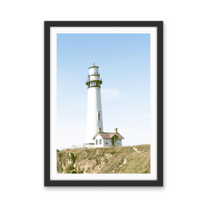 Lighthouse Lookout - Coastal Stretched Canvas, Poster or Wall Art Print - I Heart Wall Art - Poster Print, Canvas Print or Framed Art Print