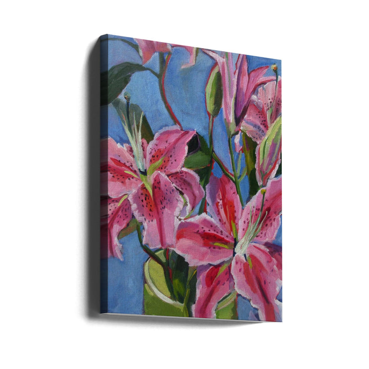 Lilies - Stretched Canvas, Poster or Fine Art Print I Heart Wall Art
