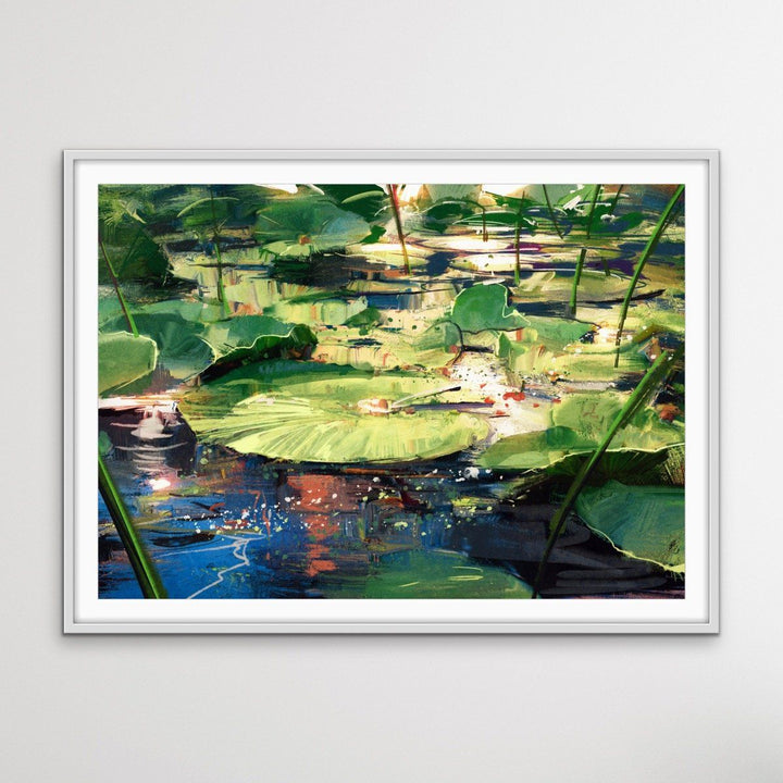 Lilly Pond I Heart Wall Art Australia 