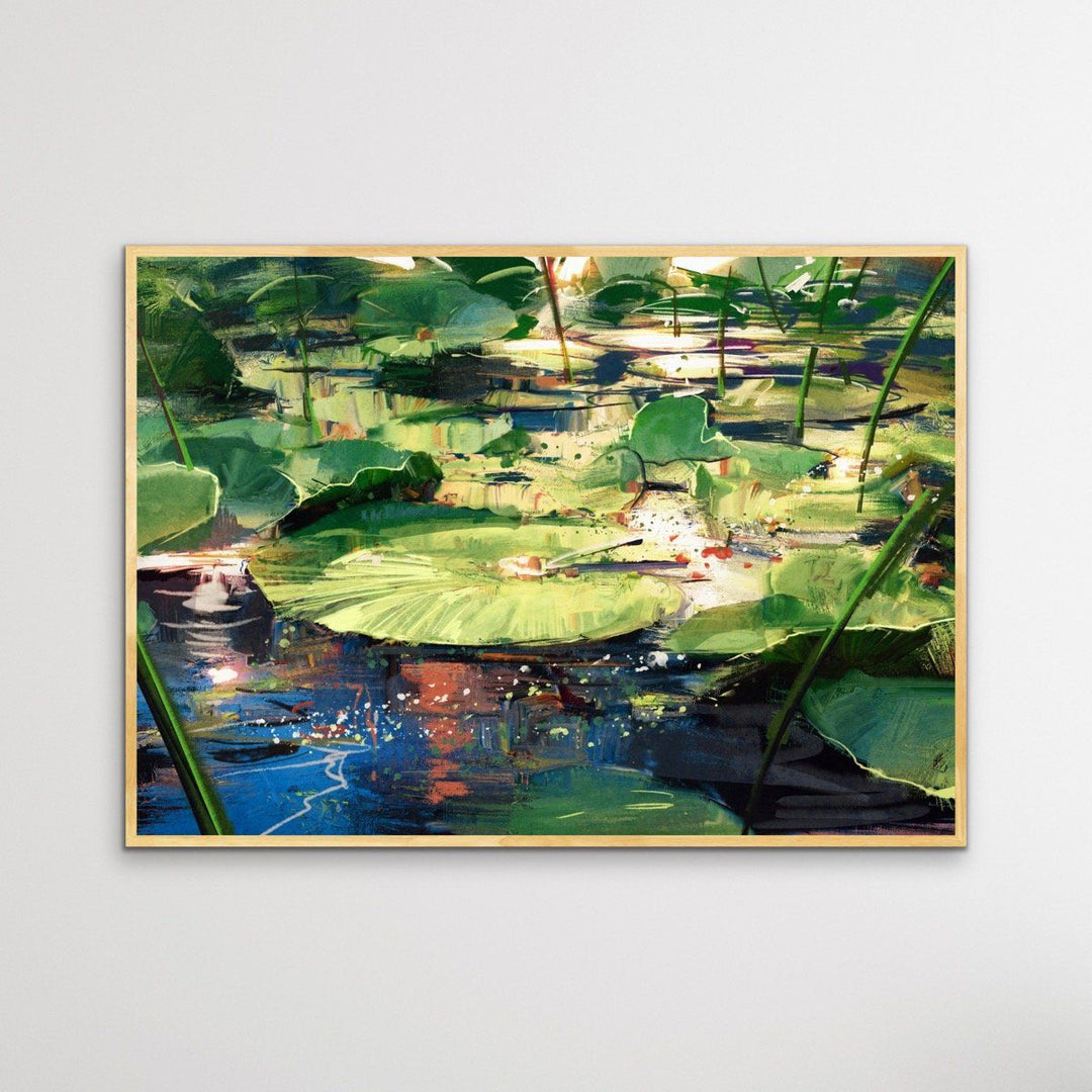 Lilly Pond I Heart Wall Art Australia 