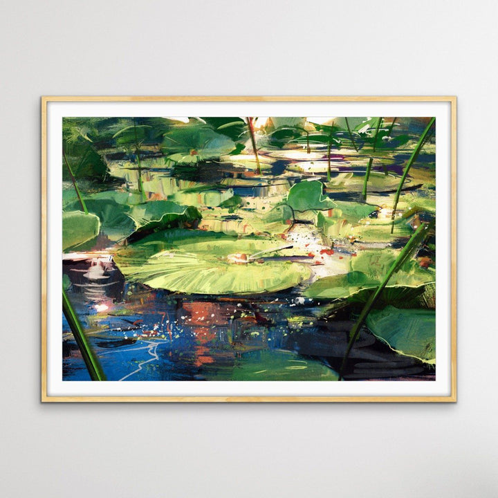 Lilly Pond I Heart Wall Art Australia 