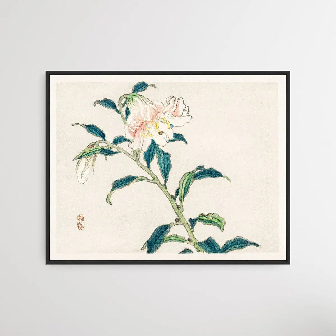 Lily by Kōno Bairei (1844-1895) - I Heart Wall Art