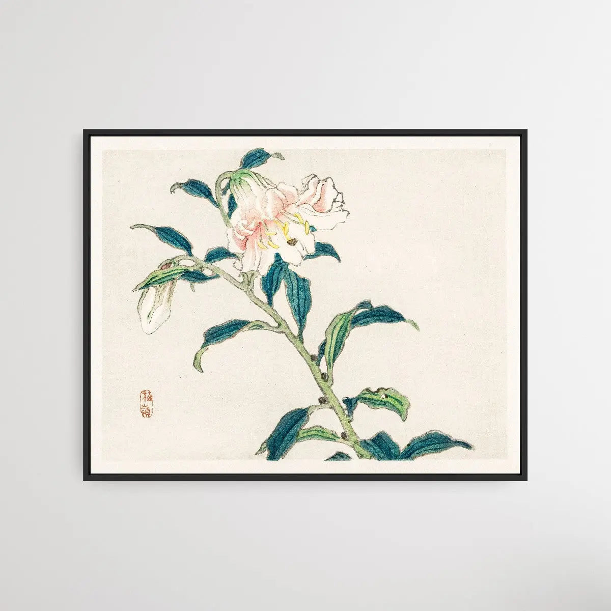 Lily by Kōno Bairei (1844-1895) - I Heart Wall Art