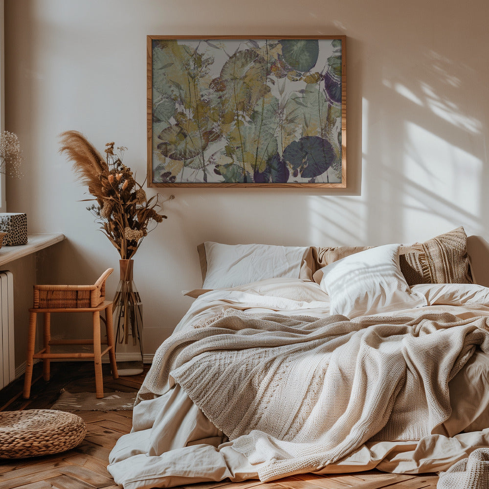 Lily impression - Stretched Canvas, Poster or Fine Art Print I Heart Wall Art